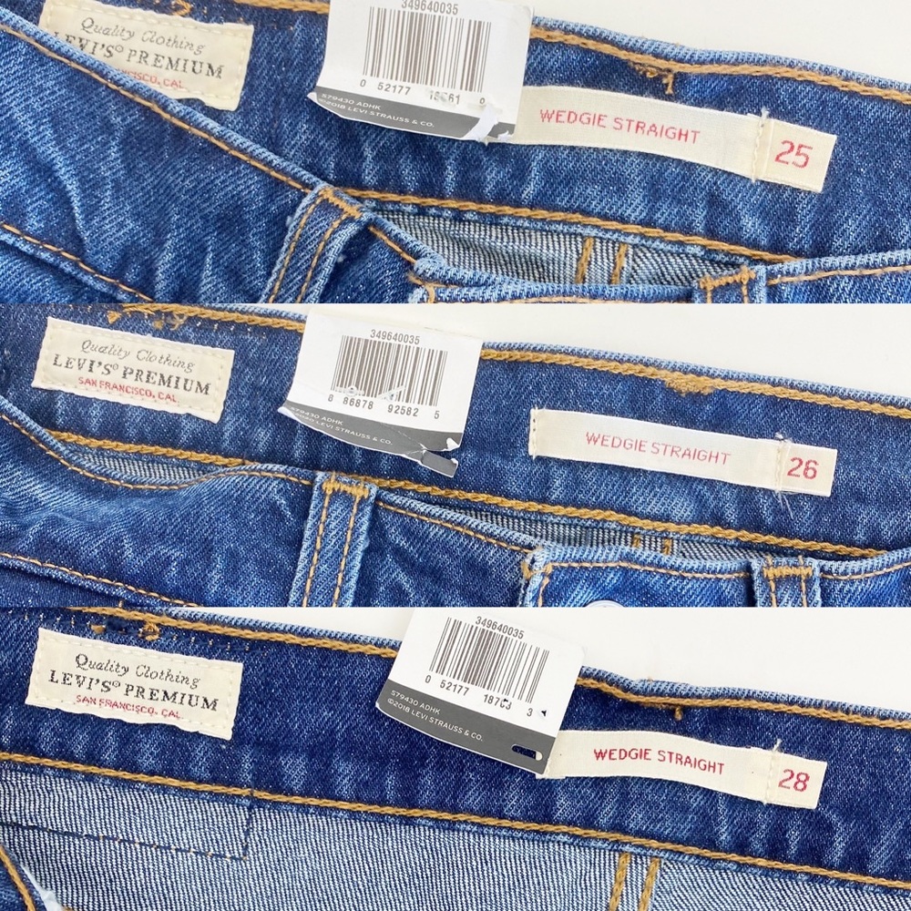 Levi’s  Premium Wedgie Straight High Rise Jean - Picture 11 of 13